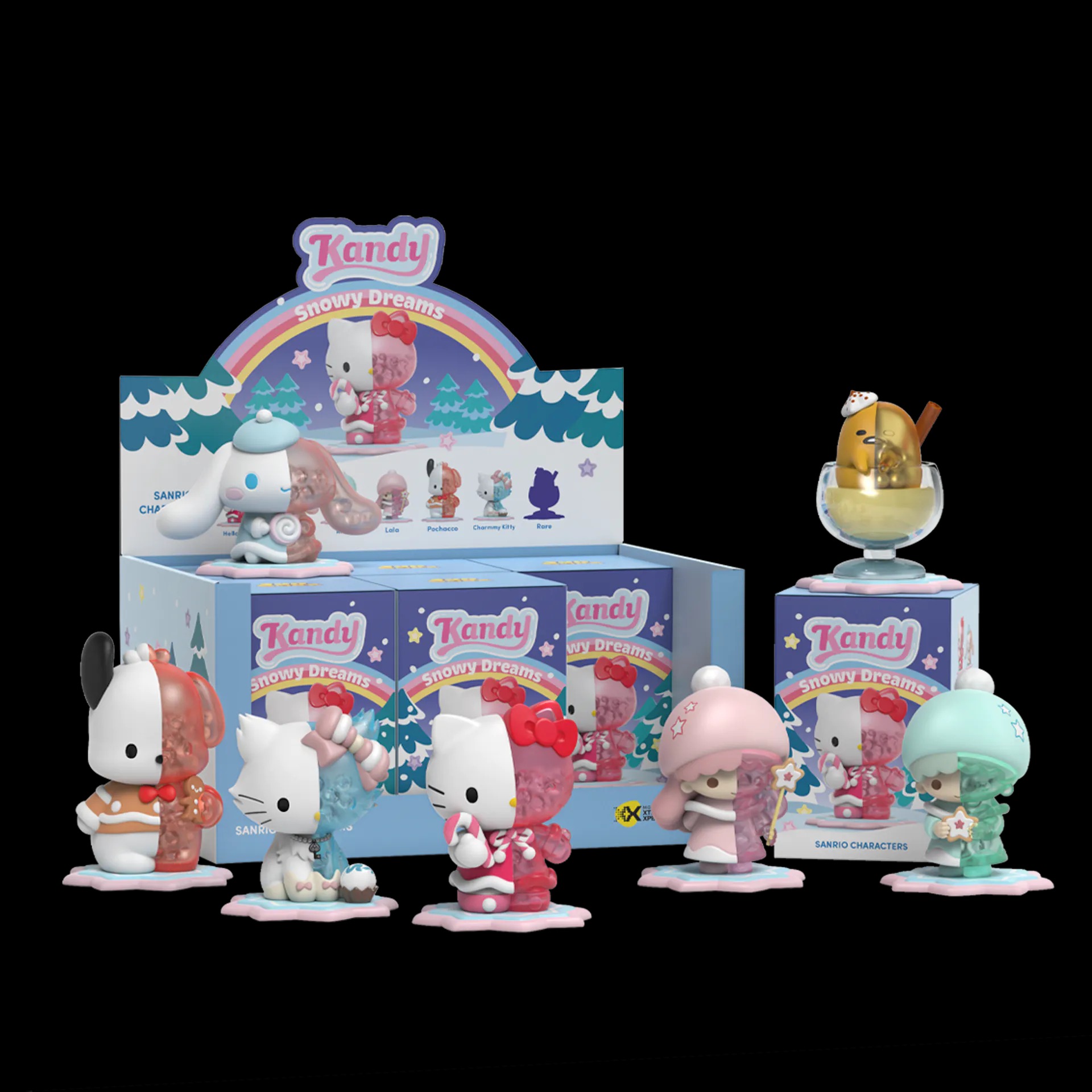 Mighty Jaxx Kandy X Sanrio Snowy Dream Blind Box 三丽鸥夢幻雪國盲